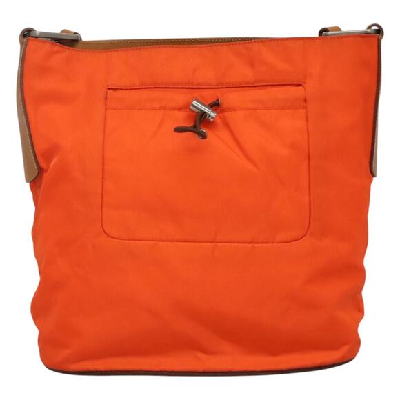 PRADA Shoulder Bag Nylon Orange - Picture 2 of 16